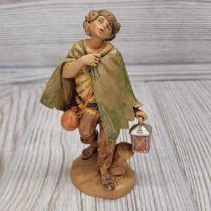 Fontanini Nativity Figure David Carrying Lantern 1987 Depose Italy 144 Christmas
